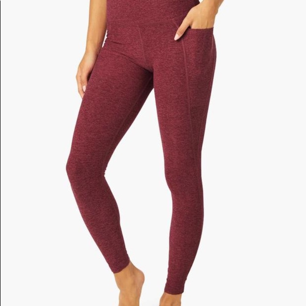 Beyond Yoga out of pocket spacedye leggings, M